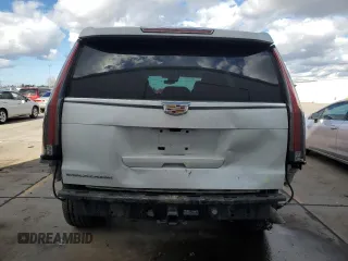 2020 Cadillac Escalade Luxury z VIN 1GYS4BKJ0LR276641, wystawiony jako Copart lot #44267515 z przebiegiem 81 101 mil mil oraz Szkoda całkowita • Salvage title. Historia ofert i sprzedaży dostępna na DreamBid. Obrazek 6.