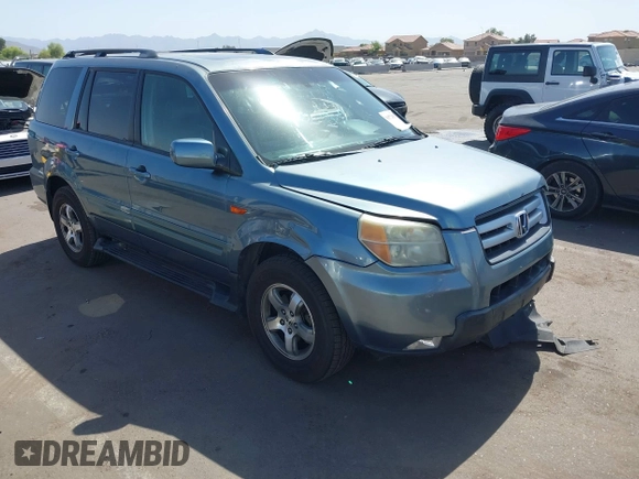2006 Honda Pilot EX-L with VIN 2HKYF18536H548948, listed as a IAAI auction lot 36572651 with 242,758 mi miles and . Bid and sale history available at DreamBid. Image 1.
