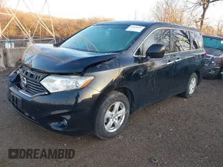 2012 Nissan Quest SL with VIN JN8AE2KP2C9031928, listed as a IAAI auction lot 41850045 with 140,075 mi miles. Bid and sale history available at carsss.com. Image 17.