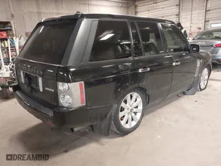 2008 Land Rover Range Rover SC with VIN SALMF13418A290834, listed as a IAAI auction lot 41833608 with 184,122 mi miles. Bid and sale history available at carsss.com. Image 4.