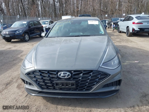 2022 Hyundai Sonata SEL with VIN KMHL14JA6NA224833, listed as a IAAI auction lot 41607337 with 56,663 mi miles. Bid and sale history available at carsss.com. Image 12.