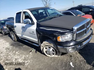 2005 Dodge Ram 2500 SLT with VIN 3D7KS28C35G824158, listed as a Copart auction lot 40818894 with 0 mi miles and Salvage Title. Bid and sale history available at carsss.com. Image 4.