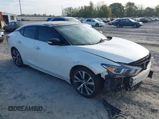 2017 Nissan Maxima SR with VIN 1N4AA6AP6HC377478, listed as a IAAI auction lot 41905217 with 121,071 mi miles and . Bid and sale history available at DreamBid. Image 1.