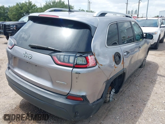 2019 Jeep Cherokee Altitude with VIN 1C4PJLLB5KD151339, listed as a IAAI auction lot 42755601 with 92,878 mi miles and . Bid and sale history available at DreamBid. Image 4.