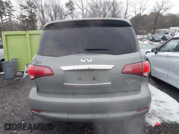 2011 Infiniti QX56 8-passenger с VIN JN8AZ2NC4B9302676, выставлен на аукционе IAAI как лот 41286126 с пробегом 210 229 миль миль и . История ставок и продаж доступна на DreamBid. Изображение 17.