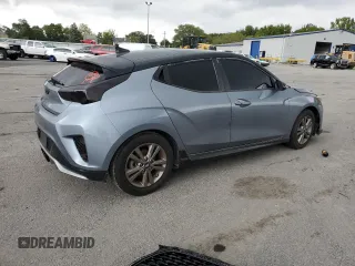 2019 Hyundai Veloster Turbo R-Spec with VIN KMHTH6AB1KU003568, listed as a Copart auction lot 67536563 with 20,989 mi miles. Bid and sale history available at carsss.com. Image 3.