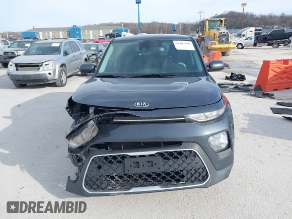 2020 Kia Soul LX with VIN KNDJ23AU2L7118161, listed as a IAAI auction lot 41402849 with 103,215 mi miles. Bid and sale history available at carsss.com. Image 12.
