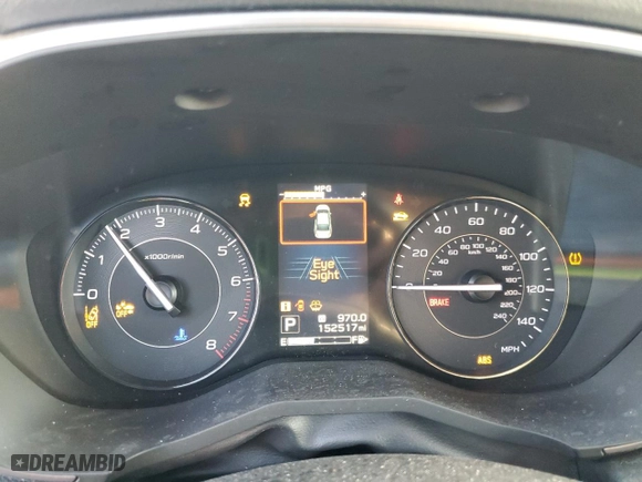 2017 Subaru Impreza Premium with VIN 4S3GTAD67H3727656, listed as a Copart auction lot 50179645 with 152,517 mi miles and Salvage Title. Bid and sale history available at carsss.com. Image 9.