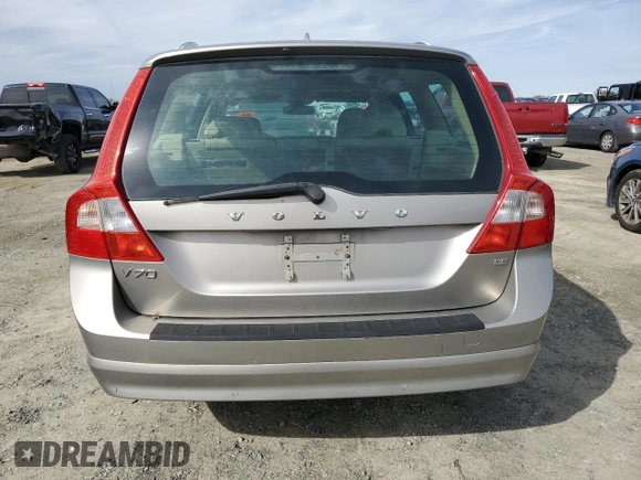 2008 Volvo V70 with VIN YV1BW982281011258, listed as a Copart auction lot 49533565 with Not Provided miles and Clean Title. Bid and sale history available at DreamBid. Image 6.