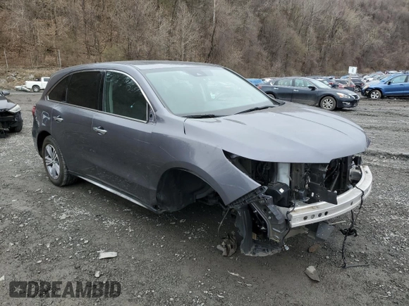 2020 Acura MDX with VIN 5J8YD4H31LL058300, listed as a Copart auction lot 52531115 with 0 mi miles and Salvage Title. Bid and sale history available at carsss.com. Image 4.