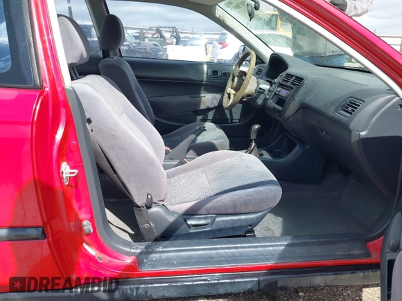 1999 Honda Civic DX with VIN 1HGEJ6129XL091348, listed as a IAAI auction lot 41817088 with 179,246 mi miles. Bid and sale history available at carsss.com. Image 5.