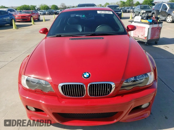 2002 BMW 3 Series M3 with VIN WBSBL93402JR14404, listed as a Copart auction lot 52740145 with 97,814 mi miles and Clean Title. Bid and sale history available at DreamBid. Image 5.