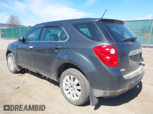 2013 Chevrolet Equinox LS with VIN 2GNALBEK6D1268103, listed as a IAAI auction lot 41867967 with 154,843 mi miles. Bid and sale history available at carsss.com. Image 3.