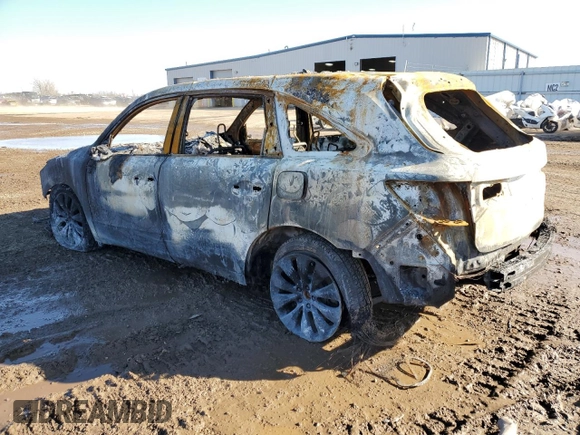 2016 Acura MDX w/Tech with VIN 5FRYD4H40GB054205, listed as a Copart auction lot 48325085 with 0 mi miles and Salvage Title. Bid and sale history available at carsss.com. Image 3.