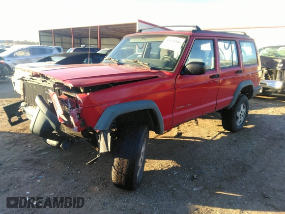 1997 Jeep Cherokee SE z VIN 1J4FJ28S4VL559673, wystawiony jako IAAI lot #41120546 z przebiegiem 272 358 mil mil oraz . Historia ofert i sprzedaży dostępna na DreamBid. Obrazek 2.