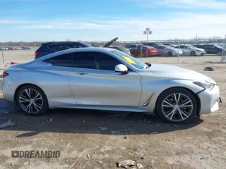 2018 Infiniti Q60 Luxe with VIN JN1CV7EK0JM200522, listed as a IAAI auction lot 41308958 with 28,015 mi miles and . Bid and sale history available at carsss.com. Image 13.