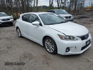2011 Lexus CT 200h with VIN JTHKD5BH1B2036346, listed as a IAAI auction lot 41863701 with 214,254 mi miles and . Bid and sale history available at DreamBid. Image 1.
