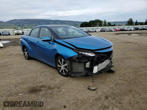 2019 Toyota Mirai with VIN JTDBVRBD0KA005923, listed as a Copart auction lot 50032775 with 60,729 mi miles and Salvage Title. Bid and sale history available at carsss.com. Image 10.