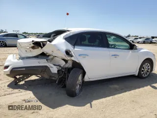 2019 Nissan Sentra S with VIN 3N1AB7APXKY381841, listed as a Copart auction lot 54941965 with 229,992 mi miles and Salvage title. Bid and sale history available at DreamBid. Image 3.