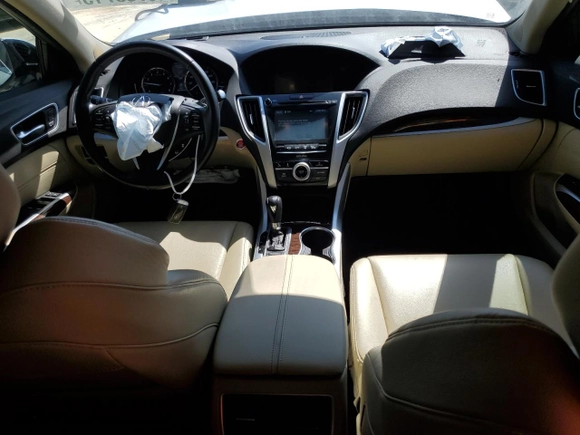 2020 Acura TLX with VIN 19UUB1F31LA006263, listed as a Copart auction lot 48753715 with 61,192 mi miles and Non Repairable. Bid and sale history available at carsss.com. Image 8.