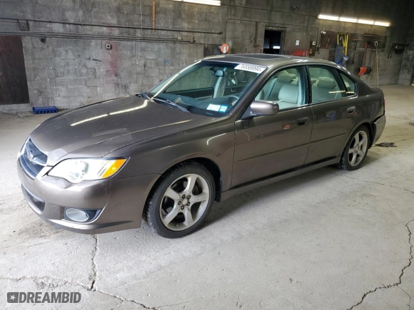 2008 Subaru Legacy (Natl) Ltd with VIN 4S3BL626687220282, listed as a Copart auction lot 76558994 with 154,424 mi miles and Salvage Title. Bid and sale history available at carsss.com. Image 1.