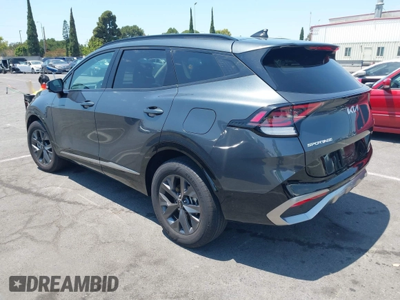 2024 Kia Sportage SX-Prestige with VIN KNDPXCDG0R7130769, listed as a IAAI auction lot 42771002 with 15,045 mi miles and . Bid and sale history available at DreamBid. Image 3.