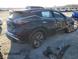 2021 Nissan Murano SL with VIN 5N1AZ2CS4MC125036, listed as a Copart auction lot 82931584 with 39,907 mi miles and Salvage Title. Bid and sale history available at DreamBid. Image 3.
