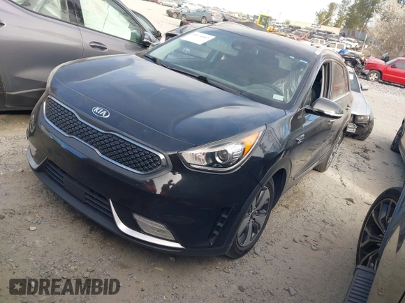 2018 Kia Niro EX with VIN KNDCC3LC5J5119050, listed as a IAAI auction lot 41676002 with 203,043 mi miles. Bid and sale history available at carsss.com. Image 18.
