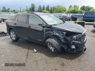 2019 GMC Terrain SLE with VIN 3GKALTEV9KL292520, listed as a Copart auction lot 57229465 with 71,080 mi miles and Salvage title. Bid and sale history available at DreamBid. Image 4.