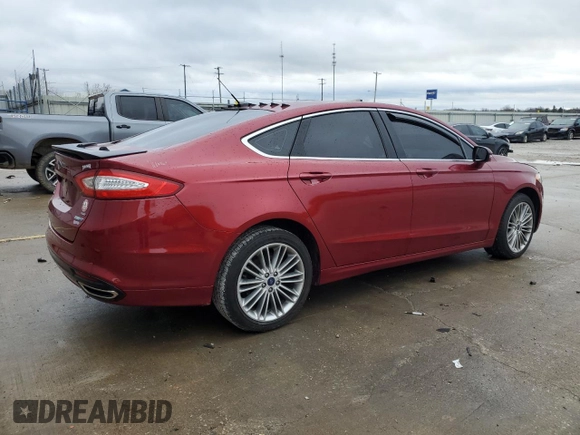 2016 Ford Fusion SE with VIN 3FA6P0T98GR337516, listed as a Copart auction lot 82755884 with 91,027 mi miles and Salvage title. Bid and sale history available at DreamBid. Image 3.