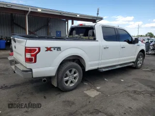2019 Ford F-150 XL with VIN 1FTFW1E53KFC70522, listed as a Copart auction lot 55631445 with 117,292 mi miles and Salvage title. Bid and sale history available at DreamBid. Image 3.