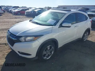 2016 Honda HR-V EX with VIN 3CZRU5H55GM748995, listed as a IAAI auction lot 41382522 with 119,202 mi miles. Bid and sale history available at carsss.com. Image 2.