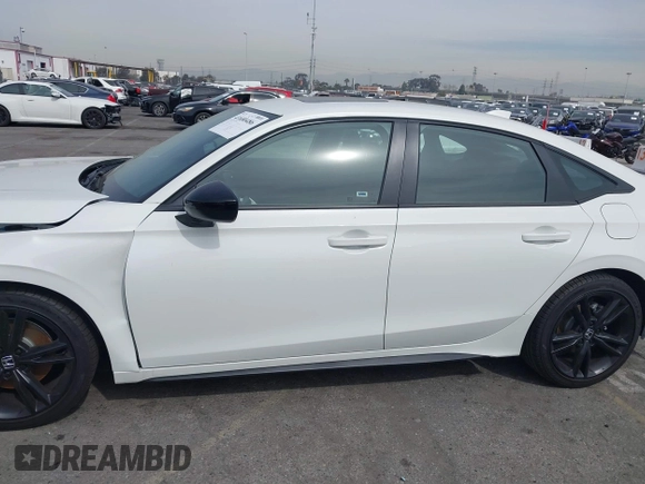 2025 Honda Civic Si with VIN 2HGFE1E52SH473243, listed as a IAAI auction lot 41680486 with 870 mi miles and . Bid and sale history available at DreamBid. Image 14.