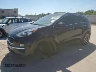 2021 Kia Sportage EX z VIN KNDPN3AC9M7922905, wystawiony jako Copart lot #57220445 z przebiegiem 44 378 mil mil oraz Szkoda całkowita • Salvage title. Historia ofert i sprzedaży dostępna na DreamBid. Obrazek 1.