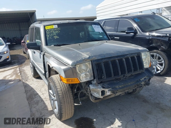 2006 Jeep Commander with VIN 1J8HH48KX6C367335, listed as a IAAI auction lot 39776393 with 190,707 mi miles. Bid and sale history available at carsss.com. Image 6.