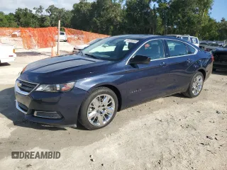 2017 Chevrolet Impala LS with VIN 1G11Z5SA7HU214767, listed as a Copart auction lot 63296365 with 74,487 mi miles and Non repairable. Bid and sale history available at DreamBid. Image 1.