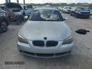 2007 BMW 5 Series 525i with VIN WBANE53517CY04776, listed as a Copart auction lot 50913105 with 154,097 mi miles and Clean Title. Bid and sale history available at carsss.com. Image 5.