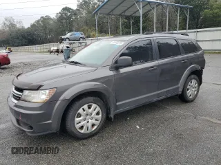 2018 Dodge Journey SE with VIN 3C4PDCAB6JT517988, listed as a Copart auction lot 48103275 with 129,897 mi miles and Salvage Title. Bid and sale history available at DreamBid. Image 1.