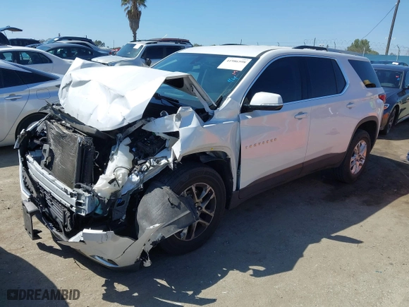 2018 Chevrolet Traverse LT Cloth with VIN 1GNERGKW5JJ236555, listed as a IAAI auction lot 41986598 with 106,740 mi miles. Bid and sale history available at carsss.com. Image 17.