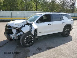 2024 Chevrolet Traverse AWD Z71 with VIN 1GNEVJKS3RJ221229, listed as a Copart auction lot 50611415 with 0 mi miles and Salvage Title. Bid and sale history available at carsss.com. Image 1.