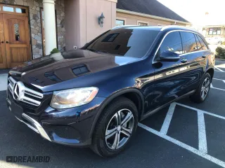 2017 Mercedes-Benz GLC with VIN WDC0G4JB0HF186516, listed as a Copart auction lot 49427955 with 44,315 mi miles and Clean Title. Bid and sale history available at carsss.com. Image 1.