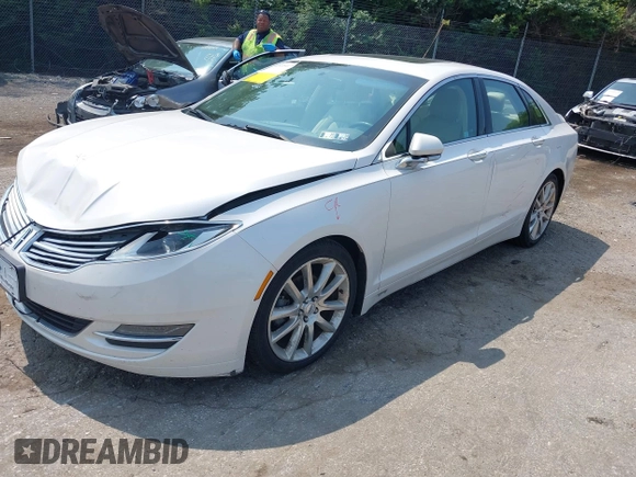 2015 Lincoln MKZ Hybrid with VIN 3LN6L2LU2FR600308, listed as a IAAI auction lot 42416417 with 120,670 mi miles and . Bid and sale history available at DreamBid. Image 2.