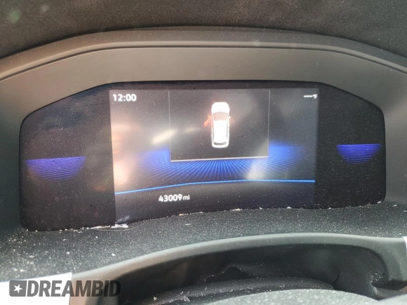 2022 Volkswagen Atlas SE with VIN 1V2DC2CA8NC221424, listed as a Copart auction lot 86362754 with 43,009 mi miles and Non repairable. Bid and sale history available at DreamBid. Image 9.