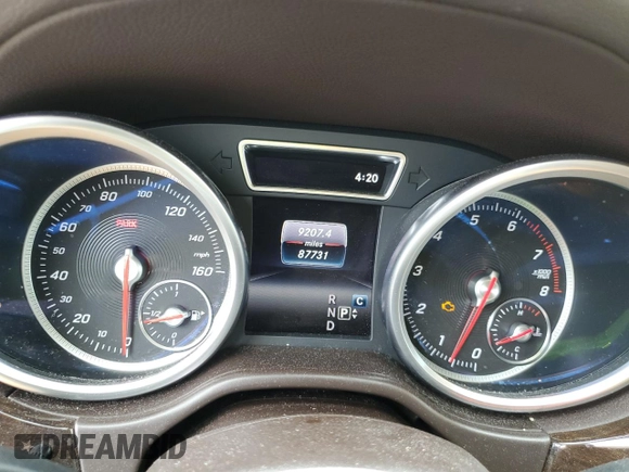 2017 Mercedes-Benz GLS with VIN 4JGDF6EE5HA932784, listed as a Copart auction lot 49502453 with 87,731 mi miles. Bid and sale history available at carsss.com. Image 9.