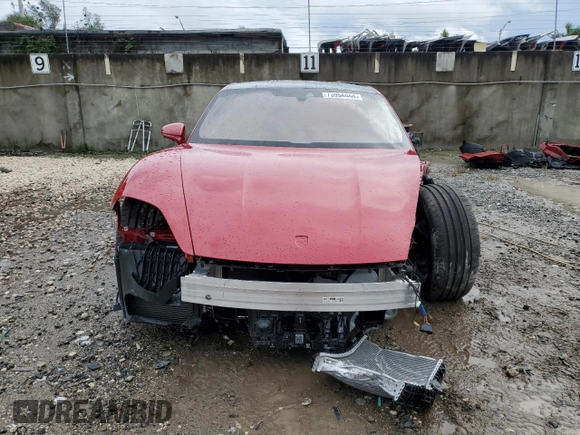 2024 Porsche Taycan GTS with VIN WP0AD2Y11RSA47589, listed as a Copart auction lot 73954444 with 4,452 mi miles and Salvage Title. Bid and sale history available at DreamBid. Image 5.