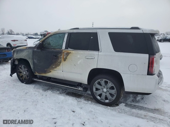 2016 GMC Yukon Denali with VIN 1GKS2CKJ4GR148236, listed as a Copart auction lot 84830764 with 0 mi miles and Clean Title. Bid and sale history available at carsss.com. Image 2.
