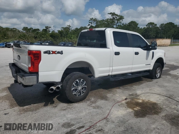2019 Ford F-250 XL with VIN 1FT7W2BT8KED85152, listed as a Copart auction lot 59598275 with 171,026 mi miles and Salvage title. Bid and sale history available at DreamBid. Image 3.