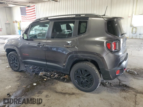 2018 Jeep Renegade Trailhawk с VIN ZACCJBCB0JPH27962, выставлен на аукционе Copart как лот 60558205 с пробегом 39 924 миль миль и Чистый • Clean title. История ставок и продаж доступна на DreamBid. Изображение 2.