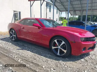 2013 Chevrolet Camaro LT with VIN 2G1FC1E37D9161850, listed as a IAAI auction lot 40263249 with 74,560 mi miles. Bid and sale history available at carsss.com. Image 1.