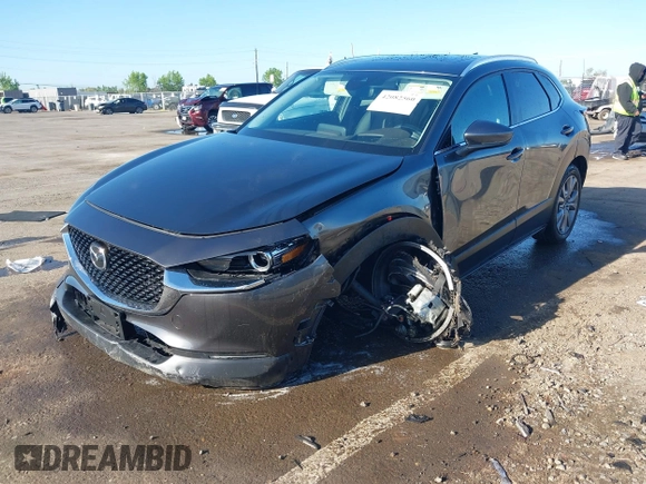 2022 Mazda CX-30 S Premium with VIN 3MVDMBDL0NM413867, listed as a IAAI auction lot 42082560 with 12,375 mi miles and . Bid and sale history available at DreamBid. Image 17.